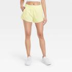 Women's Mid-rise Run Shorts 3 - All In Motion Yellow