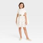 Girls' Harry Potter Hedwig Cosplay Dress - Gold/white