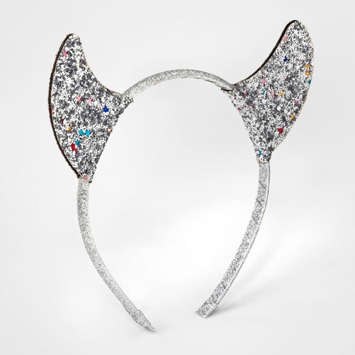 Girls' Glitter Horns Headband - Cat & Jack