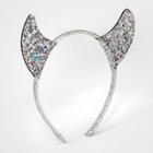 Girls' Glitter Horns Headband - Cat & Jack