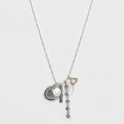 Cluster Charm Pendant Necklace - Universal Thread Dark