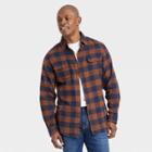 Men's Midweight Flannel Button-down Shirt - Goodfellow & Co Blue