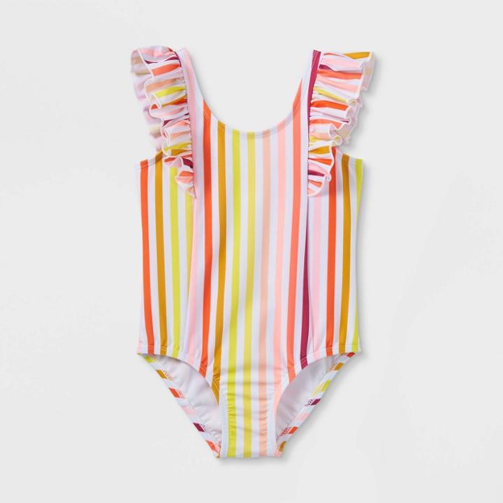 Toddler Girls' Candy Print One Piece Swimsuit - Cat & Jack
