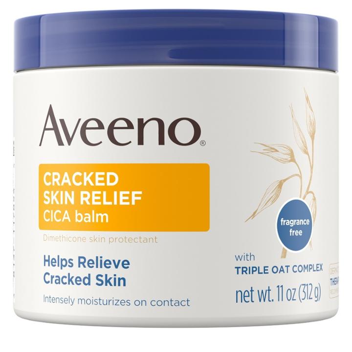 Aveeno Cracked Skin Relief Moisturizing Cica Balm With Oat