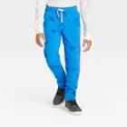Boys' Tie-dye Fleece Jogger Sweatpants - Cat & Jack Blue