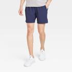 Men's Stretch Woven Shorts 7 - All In Motion Navy
