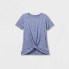 Girls' Short Sleeve Studio T-shirt - All In Motion Grape