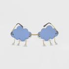 Women's Metal Cloud Flower Shaped Novelty Sunglasses - Wild Fable Blue