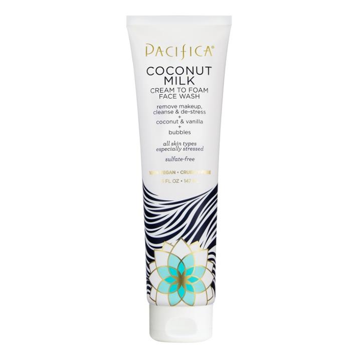 Pacifica Coconut Milk Cream To Foam Face Wash