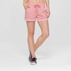 Women's Authentic Fleece Sweatpants Shorts - C9 Champion Terracotta Pink