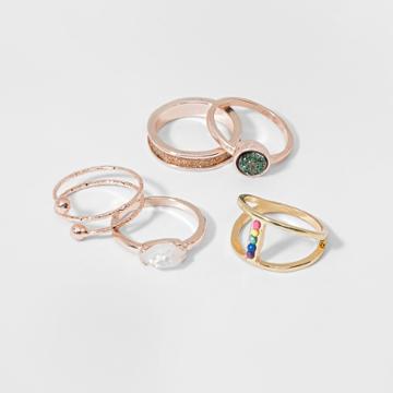 Target Girls' 5ct Ring Set With Stones,