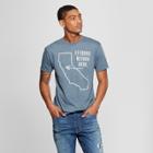 Men's Short Sleeve If Found Return Here Graphic T-shirt - Awake Navy