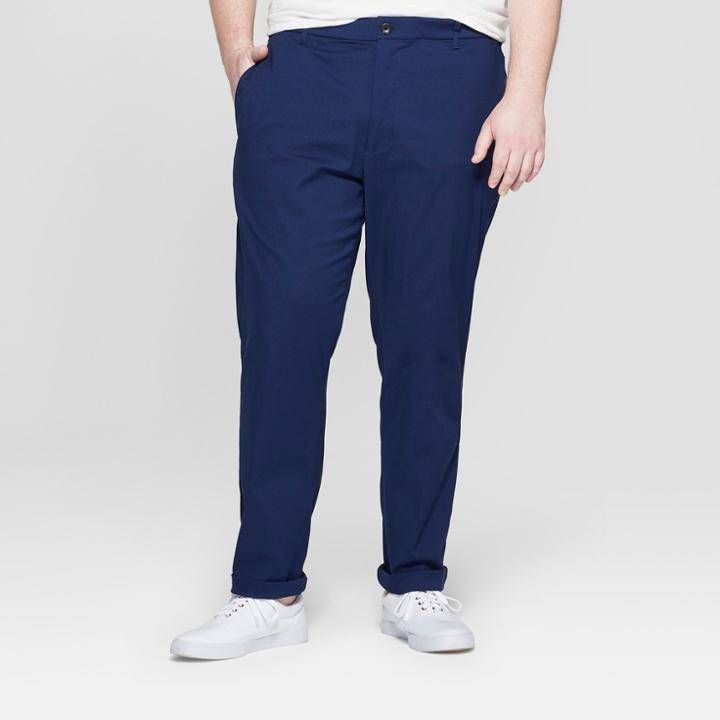Men's Big & Tall Chino Pants - Goodfellow & Co Nighttime Blue