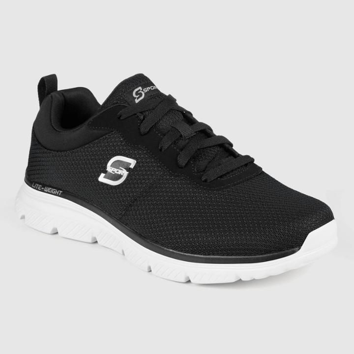 Men's S Sport By Skechers Reiff 2.0 Apparel Sneakers - Black