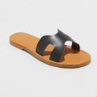 Women's Jenny Slide Sandals - Universal Thread Black