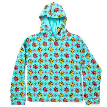 Girls' That Girl Lay Lay Hoodie - Teal Green