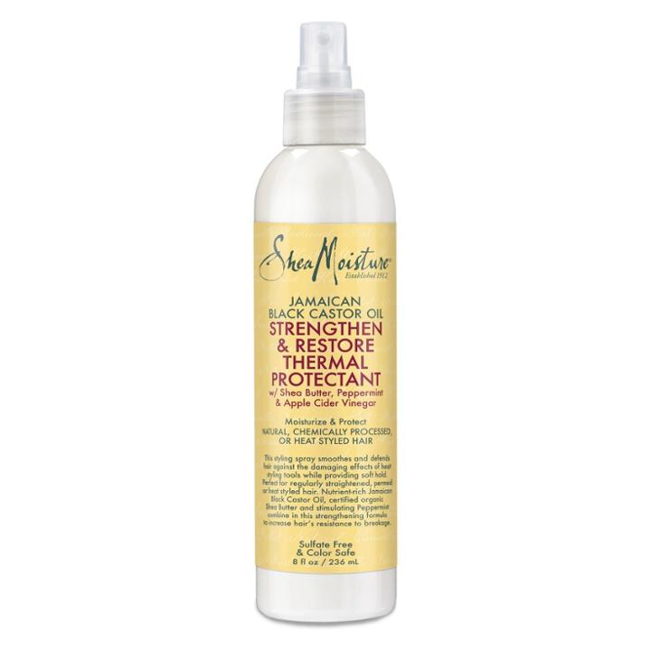 Sheamoisture Jamaican Black Castor Oil Strengthen & Restore Thermal Protectant
