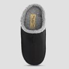 Men's Deer Stags Nordic Wide Width Slide Slippers - Black 10w,