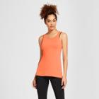 Women's High Neck Long Tank Top - C9 Champion Orange