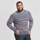 Men's Tall Fairisle Holiday Sweater - Goodfellow & Co Navy
