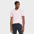 Men's Short Sleeve Performance Polo Shirt - Goodfellow & Co Pink