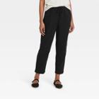 Women's High-rise Lounge Pants - Universal Thread Black