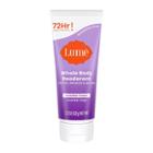 Lume Whole Body Invisible Cream Tube Deodorant - Lavender