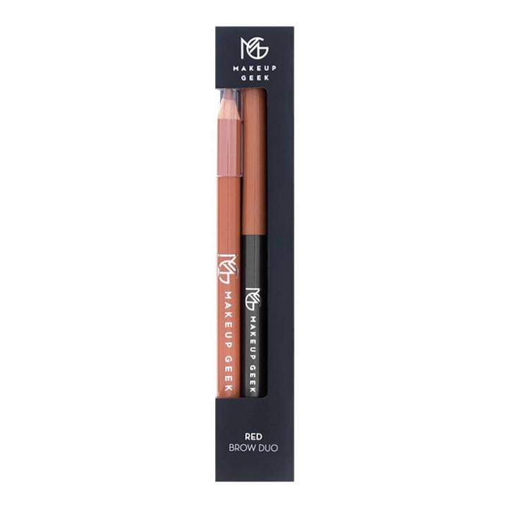 Makeup Geek Brow Duo Red