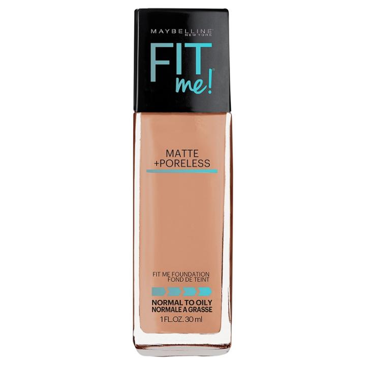 Maybelline Fit Me Matte + Poreless Foundation 245 Classic Beige - 1 Fl Oz, Adult Unisex