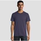 Hanes Premium Men's Short Sleeve Black Label Crew-neck T-shirt - Navy