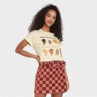 Doe. Women's Beautiful In Every Shade Short Sleeve Graphic T-shirt - Cream