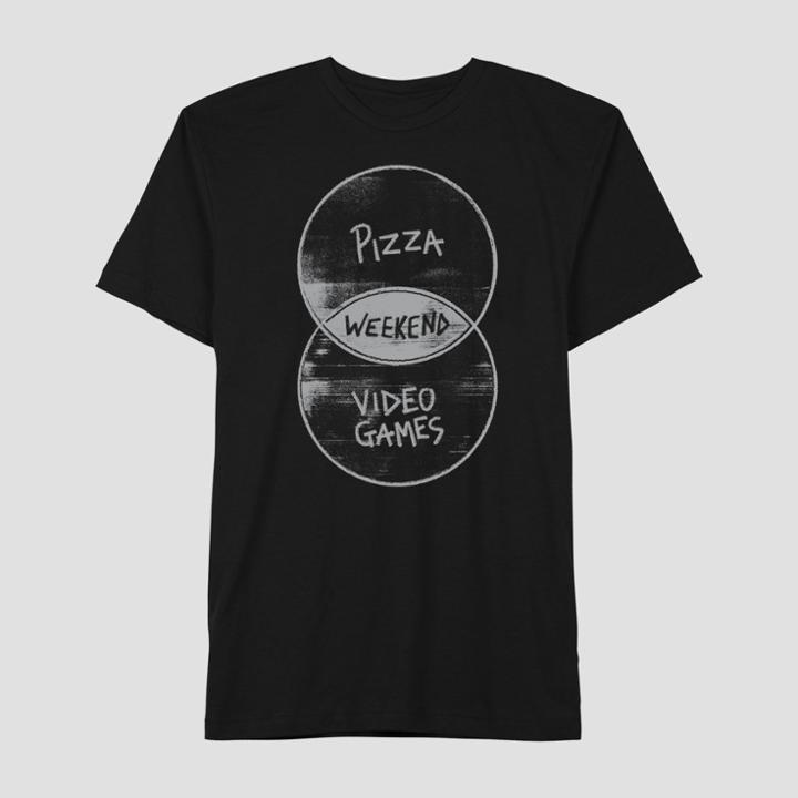 Well Worn Boys' Short Sleeve Graphic T-shirt - Black -
