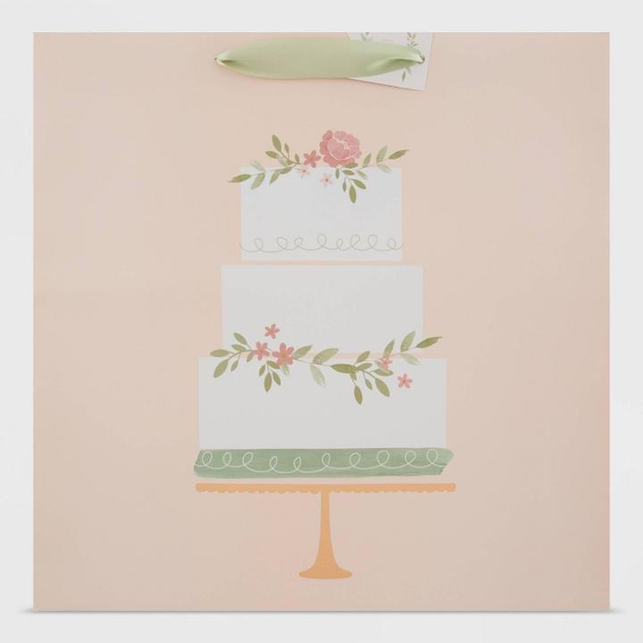 Spritz Square 3-tier Cake Gift Bag -