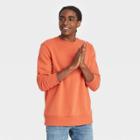 Men's Fleece Crewneck Sweatshirt - Goodfellow & Co Brown