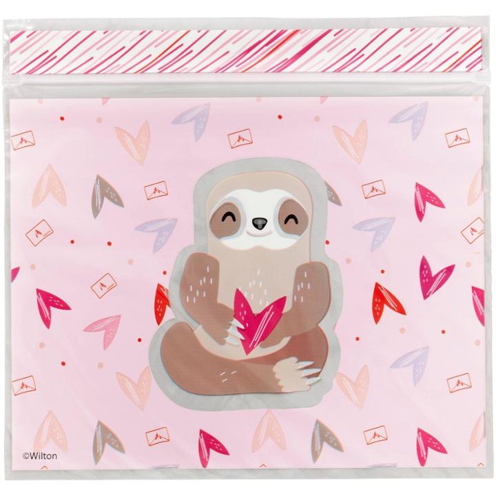 Wilton 20ct Sloth Resealable Treat Bags