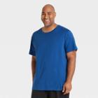 Men's Big & Tall Short Sleeve Performance T-shirt - All In Motion Blue