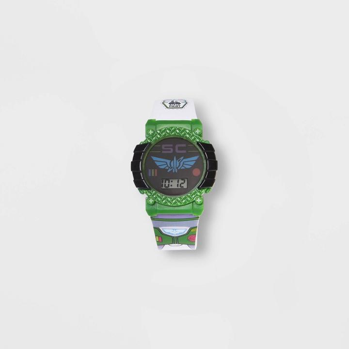 Boys' Disney Buzz Lightyear Watch, Green
