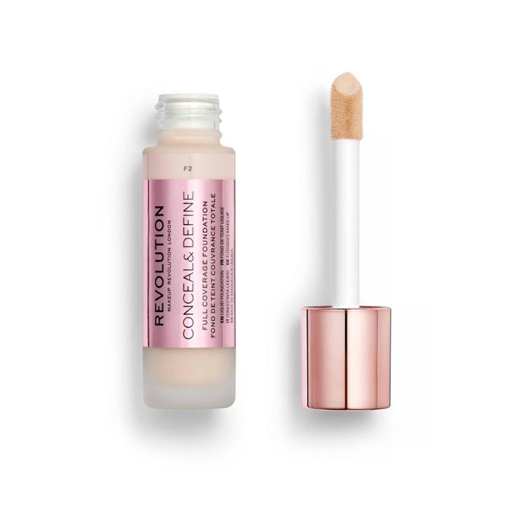 Makeup Revolution Conceal & Define Foundation - F2