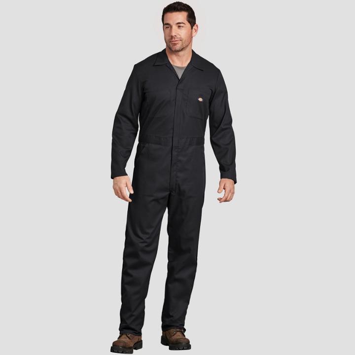 Dickies Men's Straight Overalls - Black