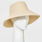 Women's Downbrim Straw Hat - A New Day Natural
