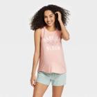 Graphic Raising Babes Maternity Tank Top - Isabel Maternity By Ingrid & Isabel Pink