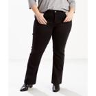 Levi's Women's Plus Size Mid-rise Classic Straight Jeans -