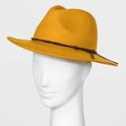 Women's Fedora Hat - Universal Thread Yellow