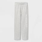 Girls' Disney Princess Jasmine Dreamy Fleece Sweatpants - Heather Gray