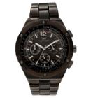 Men's Territory Round Face Multi-function Metal Link Watch - Gunmetal