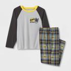 Boys' Batman 2pc Flannel Print Pajama