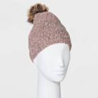 Women's Boucle Lined Beanie - Universal Thread Cream, Ivory