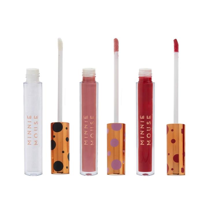 Disneys Minnie Mouse X Makeup Revolution Lipgloss - 0.11 Fl. Oz/3ct