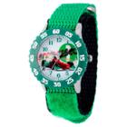 Boys' Disney Cars Stainless Steel With Bezel Watch - Green