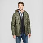 Men's Short Base Parka Jacket - Goodfellow & Co Olive